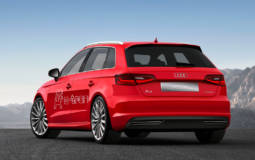 Audi promotes its new self-parking function for A3 e-tron