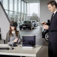 Audi will introduce virtual reality headsets in their showrooms