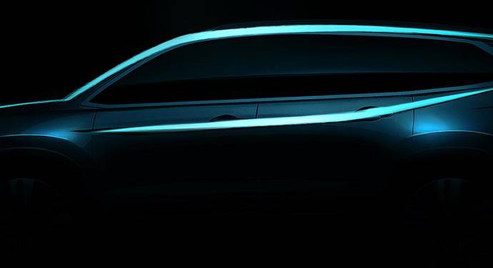 Honda Pilot to be unveiled in Chicago Motor Show