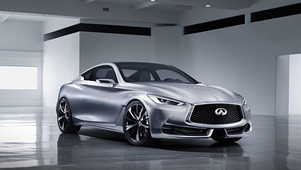 Infiniti Q60 Concept, first image ahead of Detroit debut