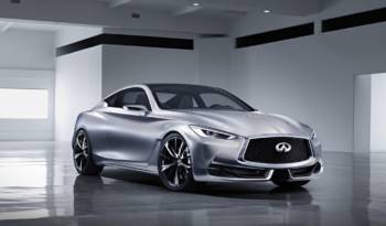 Infiniti Q60 Concept, first image ahead of Detroit debut