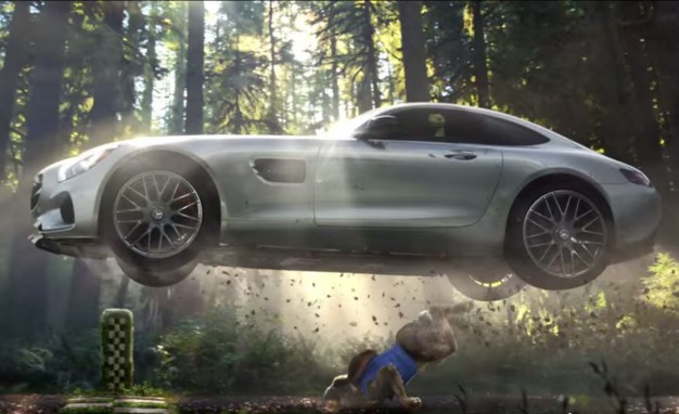 Mercedes-Benz Super Bowl XLIX commercial