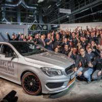 Mercedes CLA Shooting Brake enters production