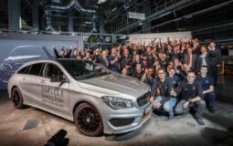 Mercedes CLA Shooting Brake enters production