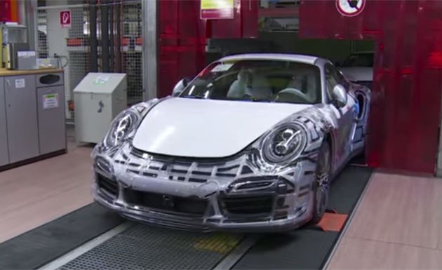 Porsche 911 GT3 test facility video introduced