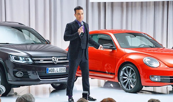 Robbie Williams becomes brand ambassador for Volkswagen