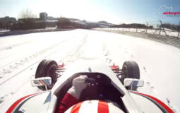 Snow covered Nurburgring tour is impressive