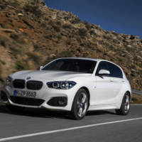 The 2015 BMW 1-Series facelift flexes its muscles