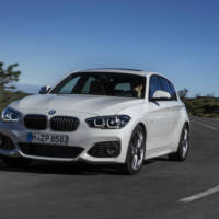 The 2015 BMW 1-Series facelift flexes its muscles