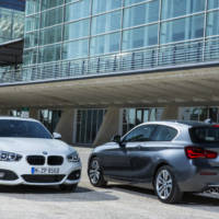 The 2015 BMW 1-Series facelift flexes its muscles
