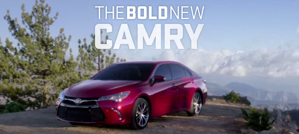 Toyota Camry Super Bowl XLIX commercial