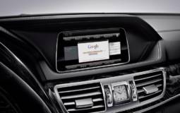 2015 Mercedes E Class new infotainment system