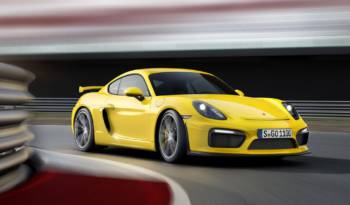 2015 Porsche Cayman GT4 unveiled