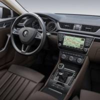 2015 Skoda Superb first interior photo