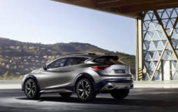 Infiniti QX30 Concept photo reveals back-end design