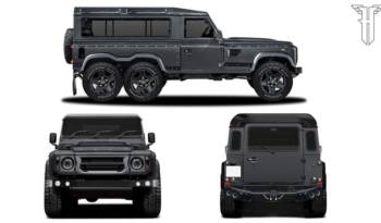 Land Rover Defender with six wheels by Kahn Design is ready to be delivered in Geneva