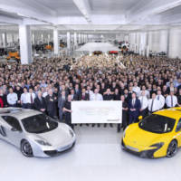 McLaren Super Series range reach 5000 units produced