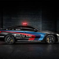 The 2015 BMW M4 Coupe MotoGP safety car has water injection system