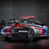 The 2015 BMW M4 Coupe MotoGP safety car has water injection system