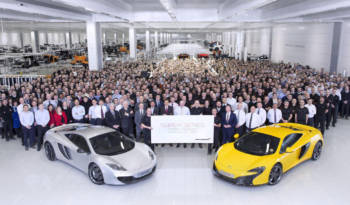McLaren Super Series range reach 5000 units produced