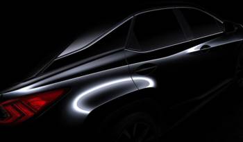 2016 Lexus RX will be unveiled in New York