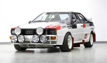 Audi Quattro A1 Group B rally car will go to auction