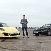 BMW i8 faces the classic sportscar: Porsche 911 Carrera GTS