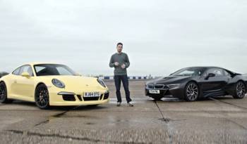 BMW i8 faces the classic sportscar: Porsche 911 Carrera GTS