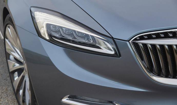 Buick Avenir LED headlights detailed