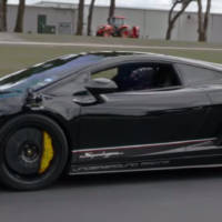 Custom Lamborghini Gallardo crush half mile top speed world record