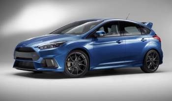 Ford Spain says the new Focus RS has 350 HP