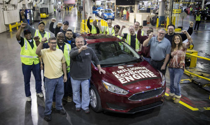 Ford celebrates its 5-millionth Ecoboost-equipped car