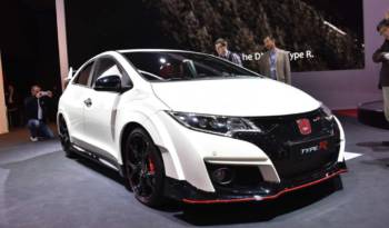 Geneva 2015 - Honda Civic Type R flexes its muscles