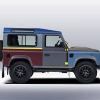 Land Rover Defender by fashion designer Paul Smith