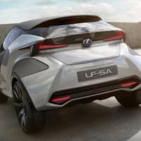 Lexus LF-SA Concept info and photos