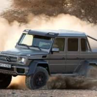 Mercedes G63 AMG 6x6 takes an off-road challenge