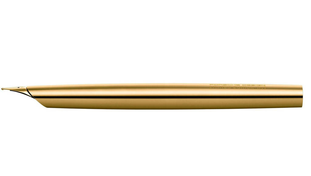 Porsche fountain pen Solid Gold Limited Edition costs 25.000 euros