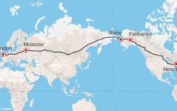 Superhighway - A 12.400 miles long road that will connect London and New York