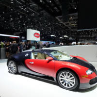 The first and the last Bugatti Veyron have shared the same stage in Geneva