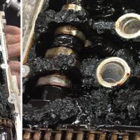 This Audi TT engine haven't seen new oil for over 83.000 miles