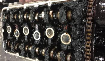 This Audi TT engine haven't seen new oil for over 83.000 miles