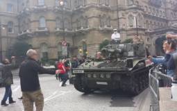 Video: Bring Back Clarkson 1M petitions have arrived at BBC with a tank