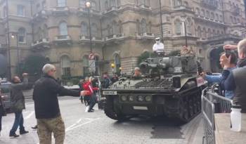Video: Bring Back Clarkson 1M petitions have arrived at BBC with a tank