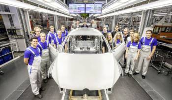 Volkswagen apprentices prepare a GTI concept for Worthersee