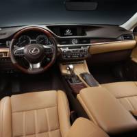 2016 Lexus ES facelift unveiled