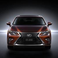 2016 Lexus ES facelift unveiled