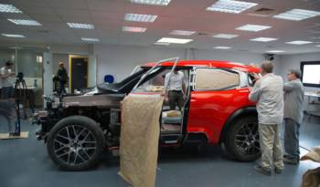 Citroen Aircross Concept design work detailed