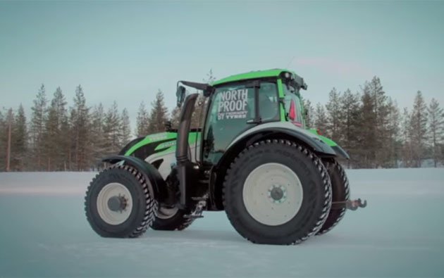 Juha Kankkunen set a new speed record with a tractor