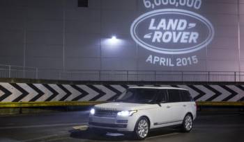 Land Rover produces its 6.000.000th car