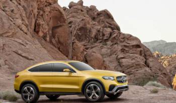 Mercedes-Benz GLC Coupe Concept - Official pictures and details